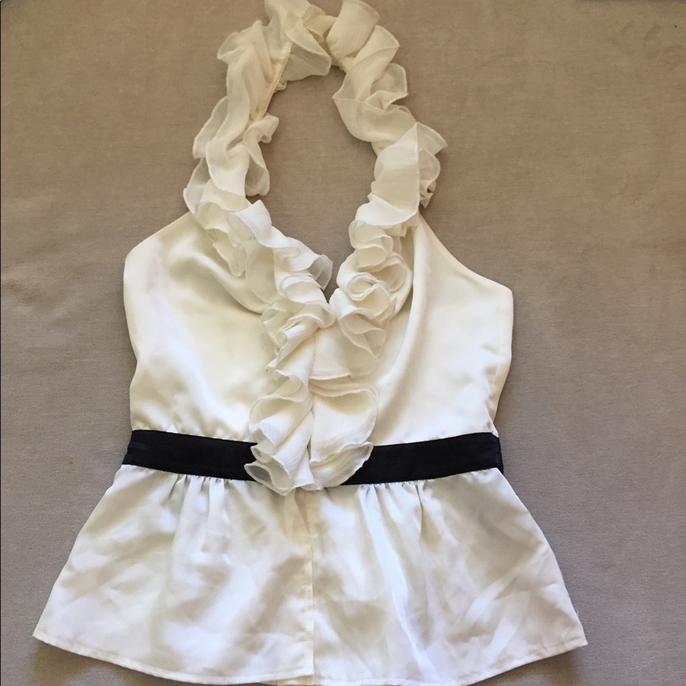 Bebe halter blouse.